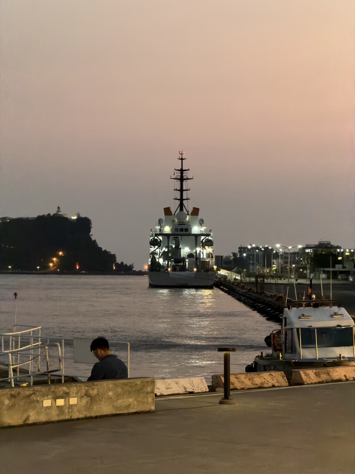 Sur le port de Kaohsiung