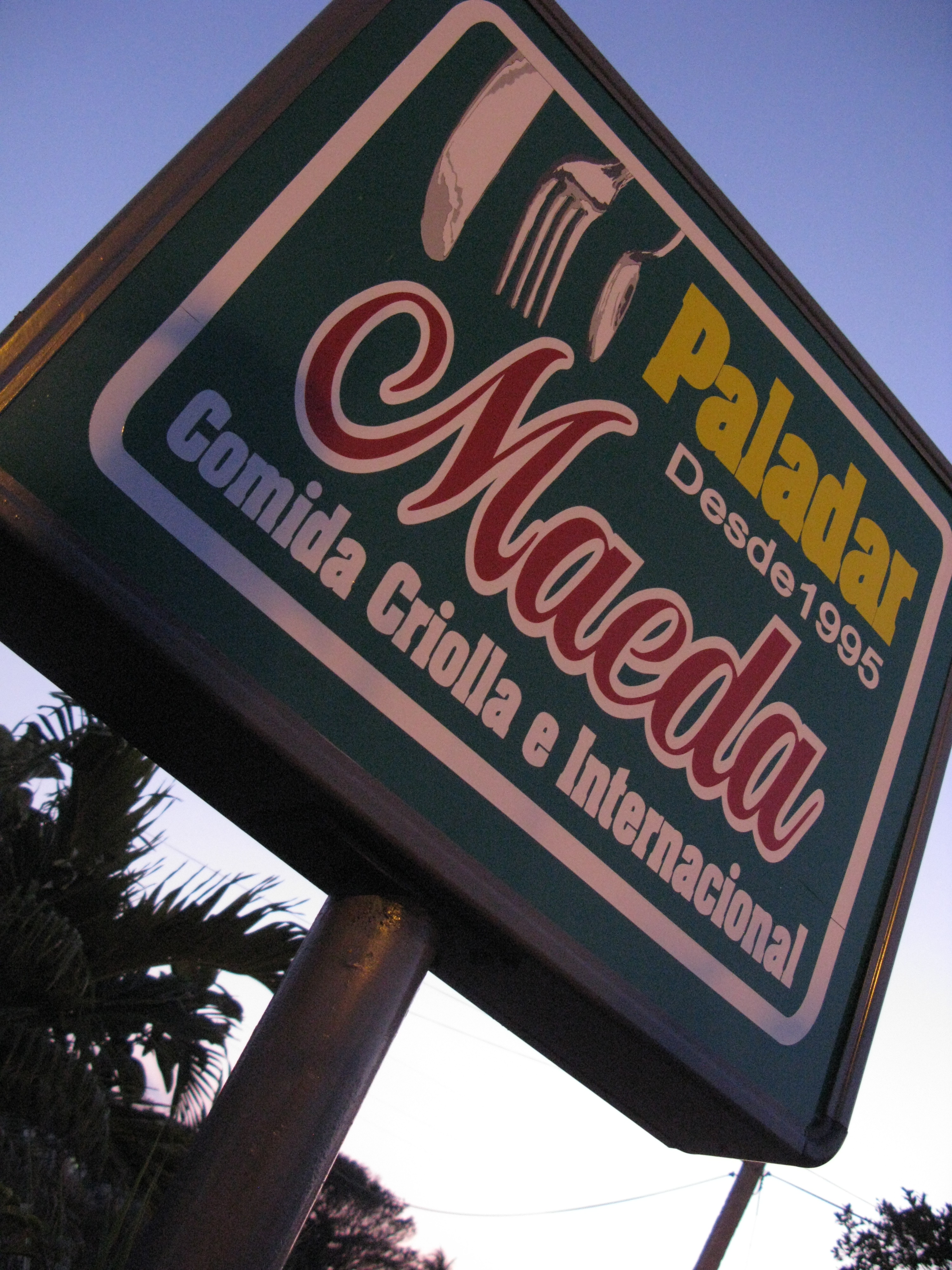 les Paladar sont une des seules formes de commerce privé: restaurant chez l’habitant.